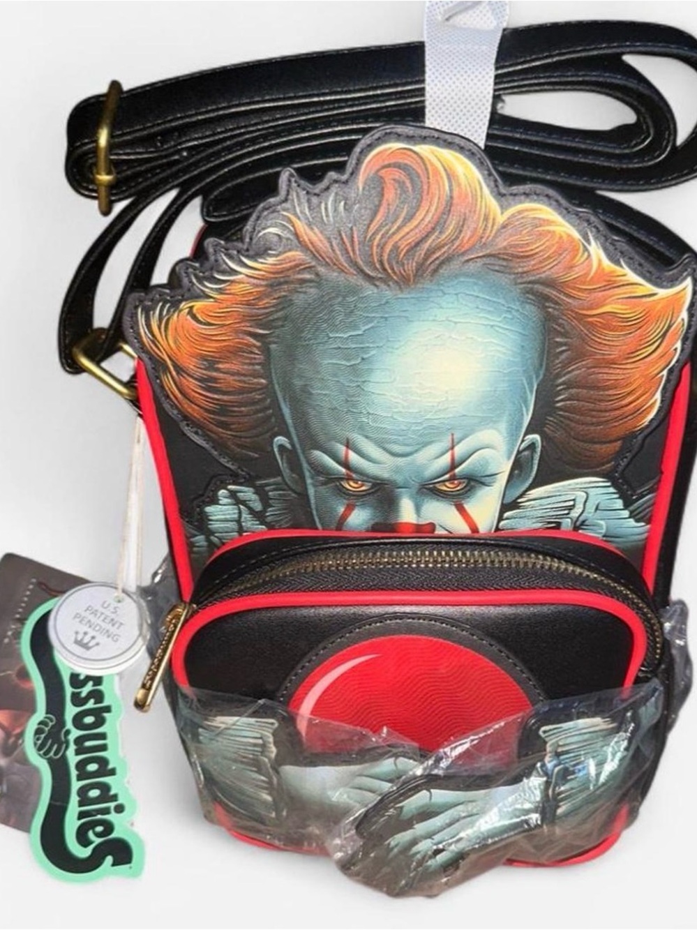 Loungefly Pennywise Crossbody Bag w/ Detachable Pouch